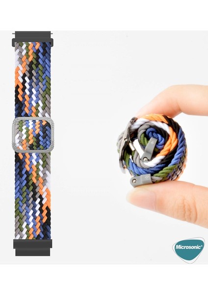 Huawei Watch Gt 6 Pro 46MM Kordon Braided Loop Band Pride Edition