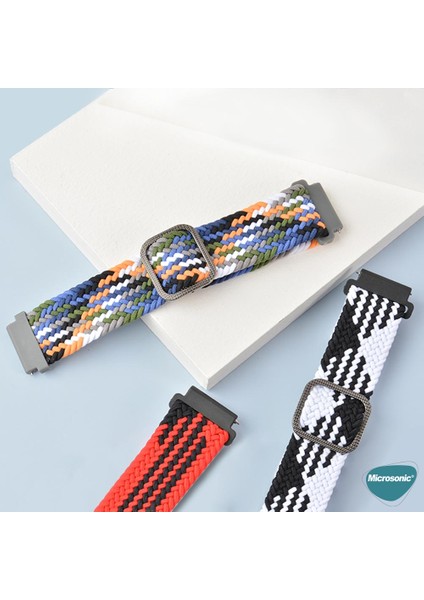 Huawei Watch Gt 6 Pro 46MM Kordon Braided Loop Band Pride Edition