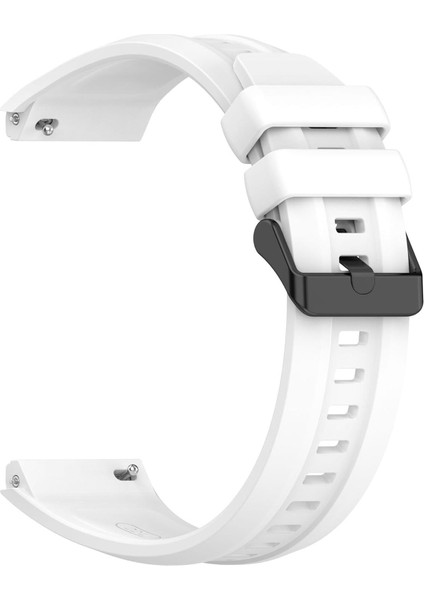 Huawei Watch Gt 6 Pro 46MM Kordon, Silicone Swiftbands Beyaz