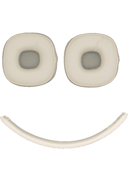 Marshall Için Kulak Pedleri 5 Kulaklık Kulak Yastıkları Yumuşak Kulaklık Yastık Kapağı Kafa Kafası Onarım Parçaları Beyaz (Yurt Dışından)
