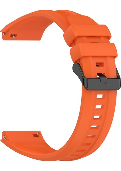Huawei Watch Gt 6 Pro 46MM Kordon, Silicone Swiftbands Turuncu