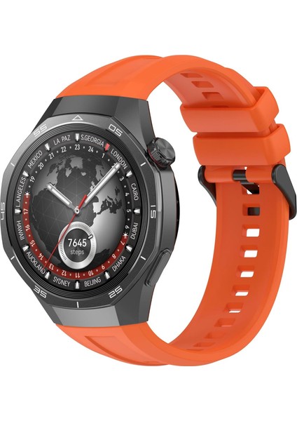 Huawei Watch Gt 6 Pro 46MM Kordon, Silicone Swiftbands Turuncu fiyatları