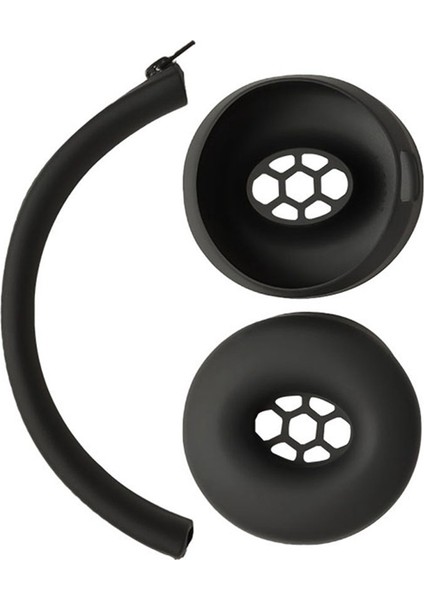 Beats Için Kulak Pedleri Solo 4.0/3.0/2.0 Kulaklık Silikon Koruyucu Kılıf Earmuff Kafa Işın Onarım Parçaları Siyah (Yurt Dışından) fiyatları