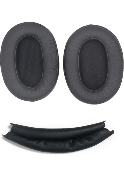 WH-XB900N Kulaklıklar Için Kulak Pedleri Kulaklık Kafa Işını Yedek Yumuşak Sünger Köpük Yastıklar Siyah (Yurt Dışından)