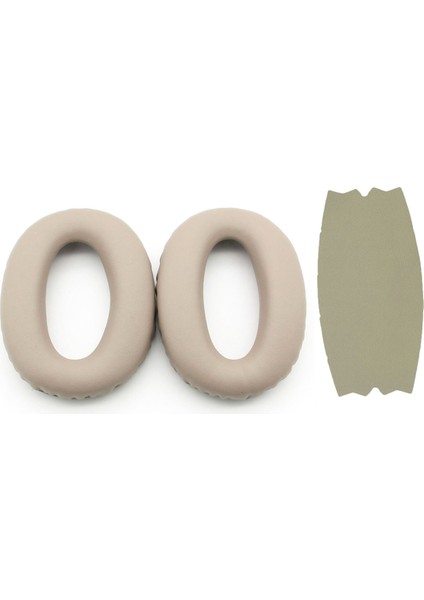 Kulak Pedleri+Sony Için Kafa Işını WH-1000XM2 Kulaklıklar Kulaklık Yedek Yumuşak Sünger Köpük Yastıklar Altın (Yurt Dışından) fiyatları