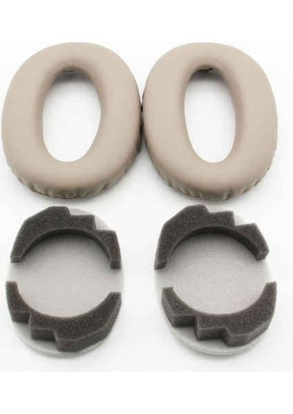 Kulak Pedleri+Sony Için Kafa Işını WH-1000XM2 Kulaklıklar Kulaklık Yedek Yumuşak Sünger Köpük Yastıklar Altın (Yurt Dışından) fırsatları