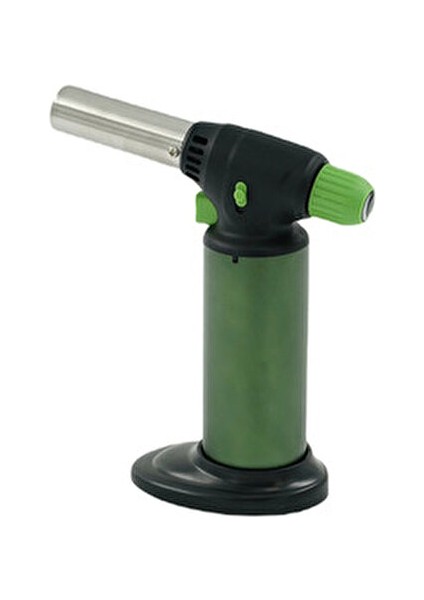 Turbo Pürmüz Çakmak Gazı ile Doldurulabilir Mutfak Aksesuarı Paslanmaz Çelik