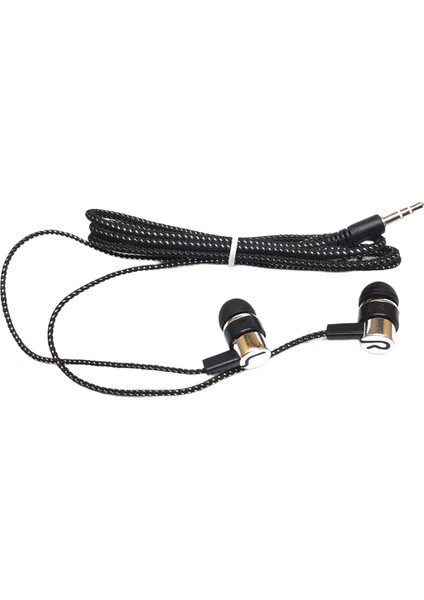 3.5mm Kulak Içi Kablolu Kulaklık Bas Stereo Kulaklıklar Mobil Kulaklık Gürültüsü, Bas Stereo Kulaklık (Yurt Dışından)