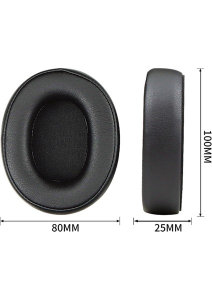 Technica Ath SR50 Bt Kulaklıklar Kulaklıklar Earpads ATH-SR50BT Kulak Yastıkları Kapak Köpük Ped Kulaklık Parçaları Siyah (Yurt Dışından) modelleri