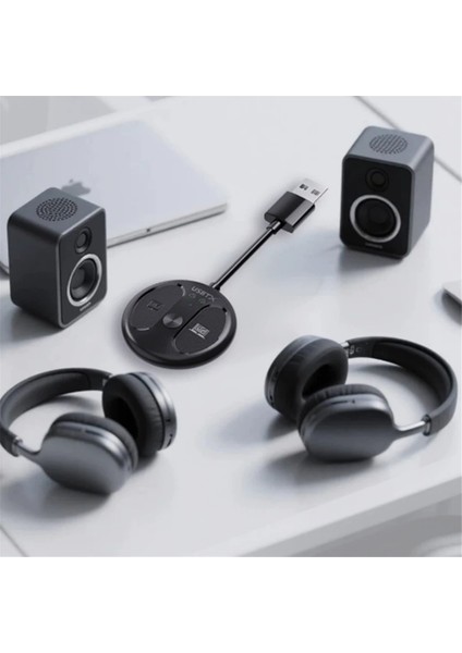 USB Bluetooth 5.4 Audio Verici 50M Bariyersiz Kablosuz Stereo Müzik Adaptörü USB Dongle Connect 2 Kulaklık (Yurt Dışından) fiyatları