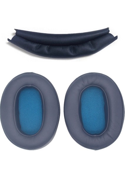 WH-XB900N Kulaklıklar Için Kulak Pedleri Earmuff Head Işın Değiştirme Yumuşak Sünger Köpük Yastıkları Mavi (Yurt Dışından) modelleri