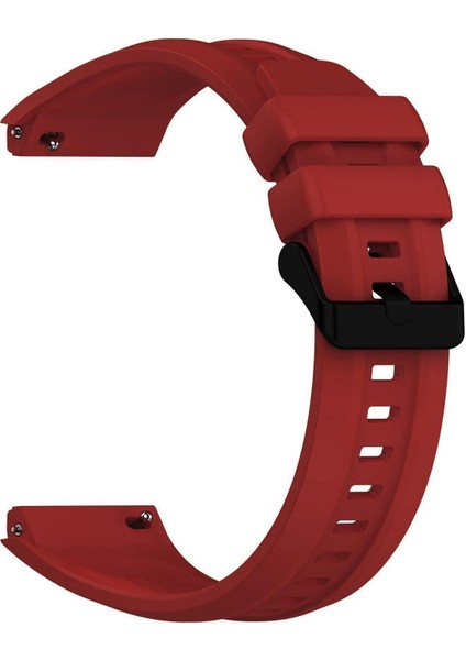 Huawei Watch Gt 6 Pro 46MM Kordon, Silicone Swiftbands Kırmızı