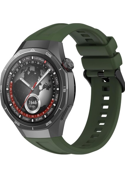 Huawei Watch Gt 6 Pro 46MM Kordon, Silicone Swiftbands Koyu Yeşil fiyatları