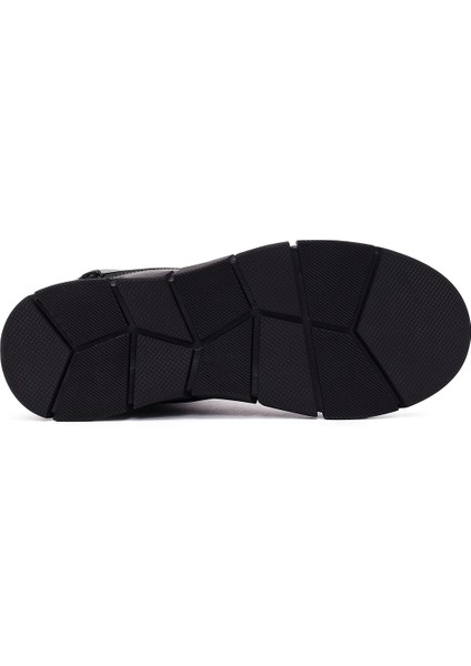 Kadın Siyah Deri Comfort Bor 25WFD360518 indirimleri