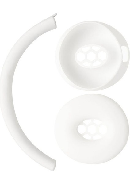 Beats Için Kulak Pedleri Solo 4.0/3.0/2.0 Kulaklık Silikon Koruyucu Kılıf Earmuff Kafa Işın Onarım Parçaları Beyaz (Yurt Dışından) fırsatları