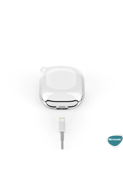 Samsung Galaxy Buds Core Kılıf Butterfly Figürlü Şeffaf