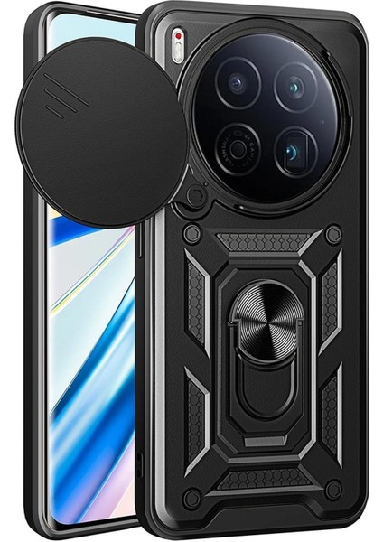 Tecno Camon 40 Premier 5g Kılıf Impact Resistant Siyah