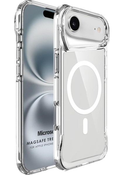 Apple iPhone 17 Air Kılıf Magsafe Trex Bumper Şeffaf