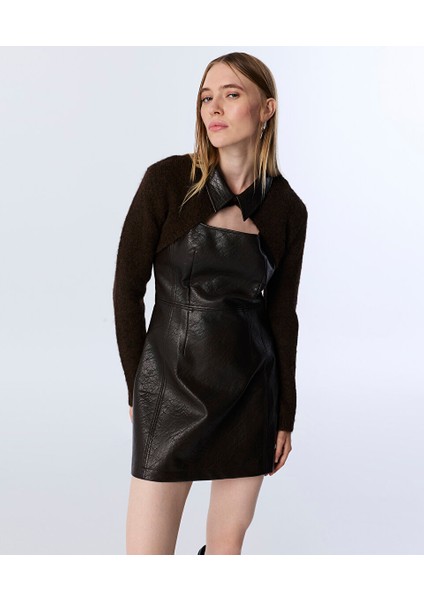 Çift Parça Mini Elbise TW6250002195074