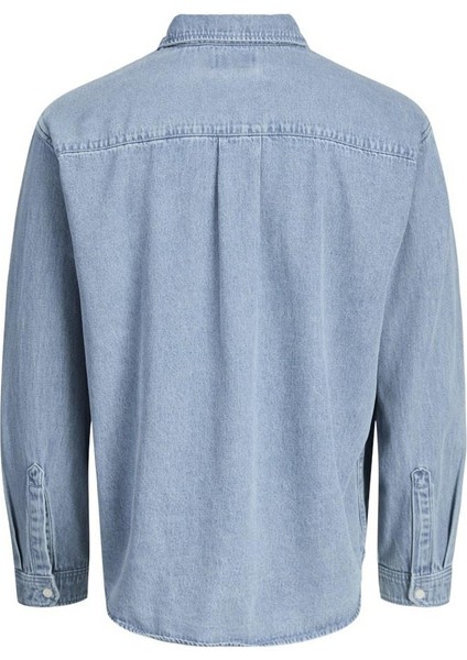 Jack Jones Norrebro Denim Loose Fit Erkek Jean Gömlek 12282775 indirimleri