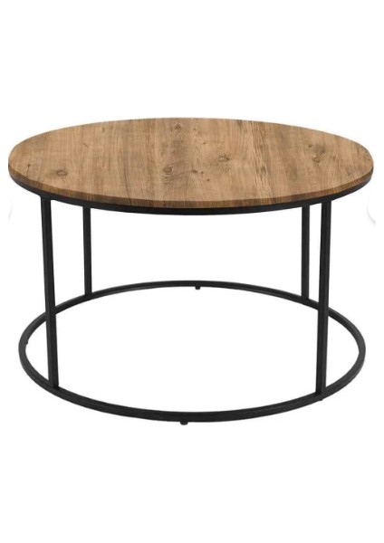 Yuvarlak Orta Sehpa Modern Tasarım Metal Ayak Suntalam Üst Yüzey 60 cm 42 cm fiyatları