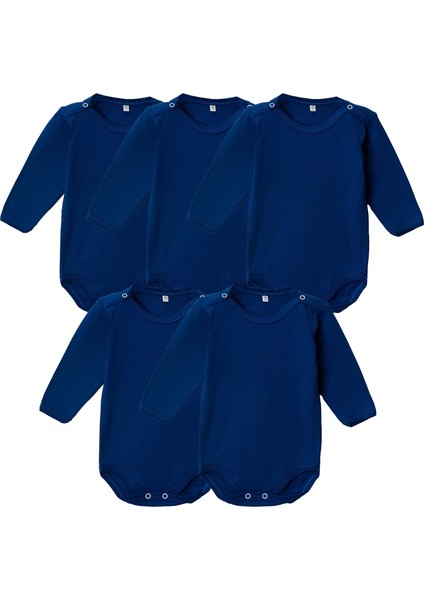 %100 Pamuklu Penye Likralı Kumaş Çıtçıtlı Uzun Kol Bebek Badi Zıbın Renkli fiyatları