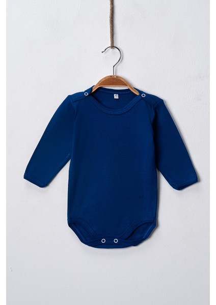 %100 Pamuklu Penye Likralı Kumaş Çıtçıtlı Uzun Kol Bebek Badi Zıbın Renkli modelleri