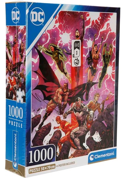 1000 Parça Puzzle: Dc Comics Justice League 2