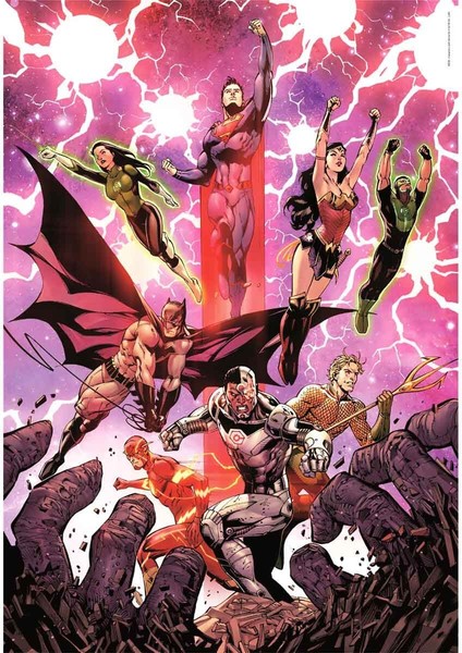 1000 Parça Puzzle: Dc Comics Justice League 2 fiyatları