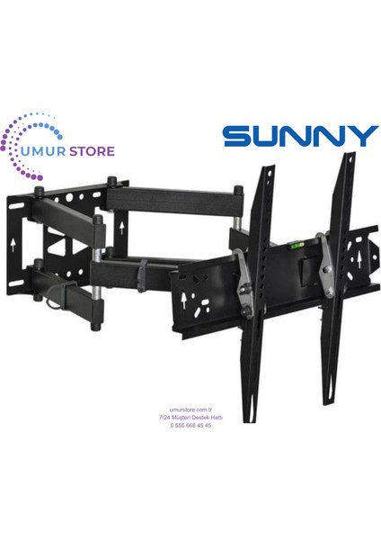 Sunny SN65FMN252 65" Inç Hd Smart Webos LED Tv Hareketli Televizyon Duvar Askı Aparatı fiyatları