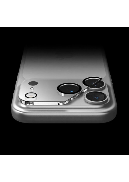 iPhone 17 Pro Max Kamera Lens Koruyucu Temperli Cam – Çizilmez Şeffaf Lens Kılıfı