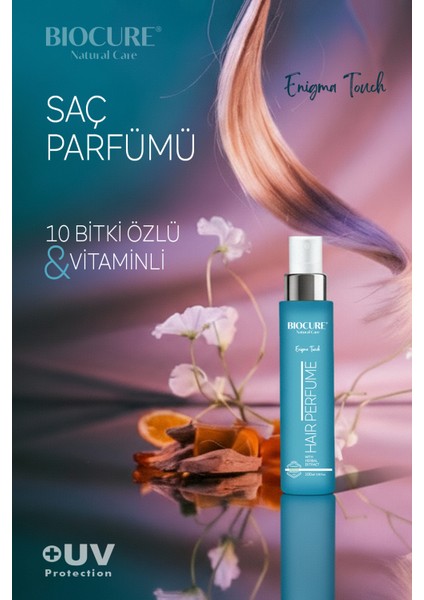 Kadın Saç Parfümü Bitki Özlü Uv Koruyuculu Blck Op. 100ML / Enigmatouch modelleri