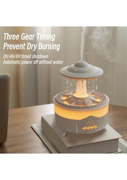 Ufo Su Damlası Aromaterapi Makinesi Ev Tipi Büyük Sis Masaüstü Sessiz Kontrollü Temel Difüzör Abd Fişi Beyaz (Yurt Dışından) indirimleri