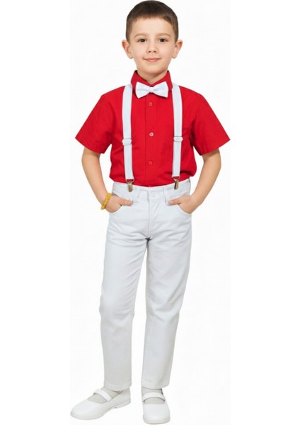 23NISAN–19MAYIS– 29EKIM Özel Gün Çocuk Kostüm|kız Etek&tişört&toka+Erkek Pantolon&gömlek&papyon Askı fırsatları