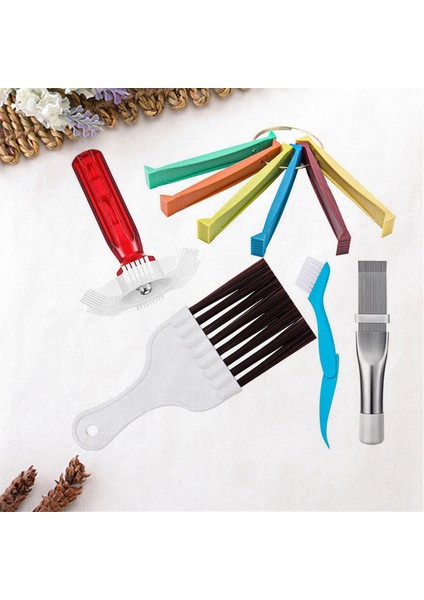 Evrensel Araba Radyatör Kondansatör Kanatçık Tarak Setleri Klima Bobini Düzleştirici El Temizleme Aleti Otomatik Soğutma (Yurt Dışından) fırsatları