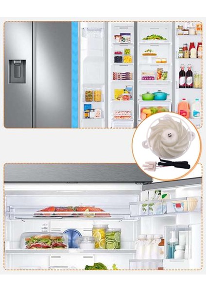 Meiling Buzdolabı Zwf-30-3 BCD-430WP9C Için Buzdolabı Buharlaştırıcı Fan Motoru Soğutma Fan Motoru Yedek Parçası Dc 12V (Yurt Dışından) indirimleri