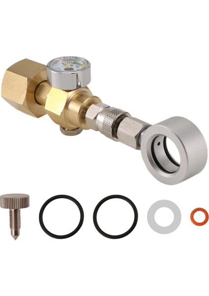 Sodastream Hızlı Bağlantı Silindiri DIN477 / W21.8-14 / Co2 Tank Vanası Için Soda Suyu Co2 Dolum Adaptörü (Yurt Dışından)