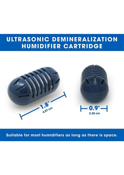 Homedics Uhe Için Nemlendirici Demineralizasyon Kartuşu - CM65 WM70 Hdc4 CM45B CM25 WM16 OW14 WM85 Vicks Levoıt Honeywell (Yurt Dışından) modelleri