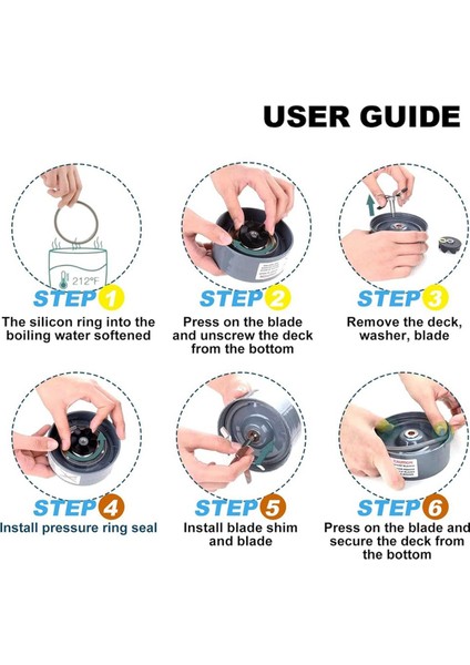 Nutri 600W/900W Düz Çapraz Bıçaklı Sıkacağı Için 10 Adet Sıkacağı Sızdırmazlık Halkası O-Ring Gıda Sınıfı Silikon Conta (Yurt Dışından) fırsatları