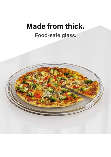 10,5 Inç Mikrodalga Tabağı Yedek Mikrodalga Tabağı Dayanıklı Evrensel Mikrodalga Döner Tabağı Cam Tabağı Yuvarlak Yedek Tabağı (Yurt Dışından) fırsatları