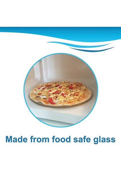 10,5 Inç Mikrodalga Tabağı Yedek Mikrodalga Tabağı Dayanıklı Evrensel Mikrodalga Döner Tabağı Cam Tabağı Yuvarlak Yedek Tabağı (Yurt Dışından) indirimleri