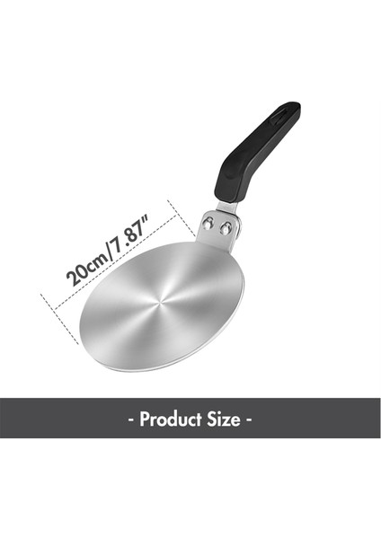 Indüksiyonlu Ocak Dönüştürücü Plaka, Cam ve Moka Potlar Için Yalıtımlı Saplı Paslanmaz Çelik Indüksiyonlu Dönüştürücü Plaka (Yurt Dışından) fiyatları