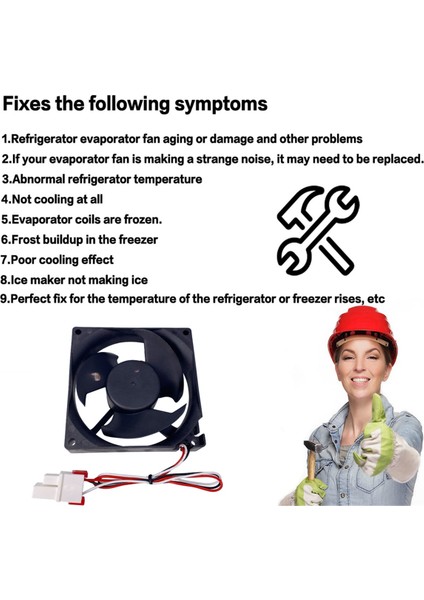 DA81-06013A U92C12MS1B3-52 DA31-00287A Samsung RF28HMEDBSR/AA RF28HFEDTSR/AA Için Buzdolabı Buharlaştırıcı Fan Motoru (Yurt Dışından) fiyatları