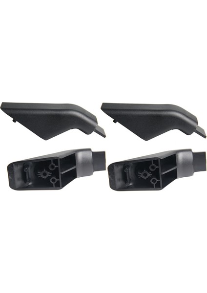 WB7X7183 ve WB07K10043 Genel Duvar Ocağı/fırın/ocak Yerine Geçen Siyah Fırın Sapı Uç Kapağı Için 4 Adet Fırın Sapı Değişimi (Yurt Dışından)