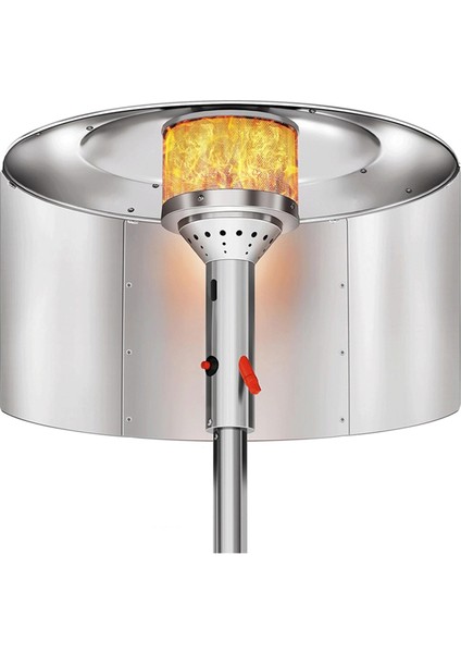 Veranda Isıtıcı Reflektör Kalkanı, Yuvarlak Doğal Gaz ve Propanlı Veranda Isıtıcıları Için Isı Odaklı Reflektör (Yurt Dışından) modelleri