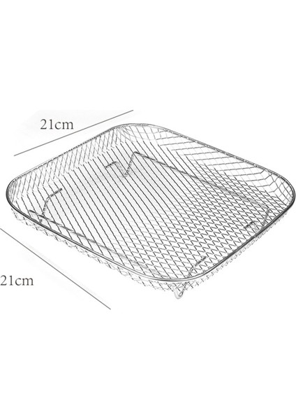 Hava Fritöz Rafları, Kare Üç Katlı Istiflenebilir Paslanmaz Çelik Raf, Sıcak Hava Fritöz Aksesuarları, Hava Fritöz Aksesuarları (Yurt Dışından) fiyatları