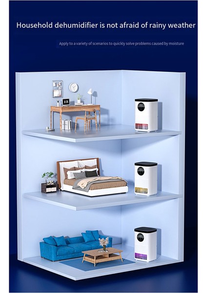 Yatak Odası Için Nem Alma Cihazı, Otomatik Kapanma Özellikli Ev Nem Alma Cihazları, Karavan, Dolap ve Ab Fişi Için Küçük Taşınabilir Nem Alma Cihazı (Yurt Dışından) fiyatları