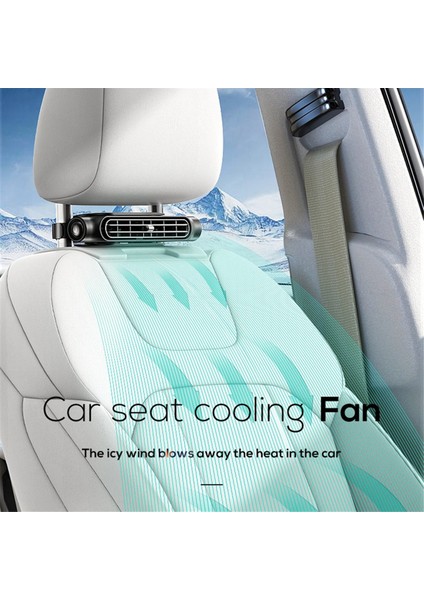 Araba Koltuğu Fanı, Taşınabilir, USB ile Çalışan, Araba Baş Desteği Soğutma Fanı, Ayarlanabilir, Iç Fan, Araba Koltuğu Arkası Için Küçük Fan (Yurt Dışından) fırsatları