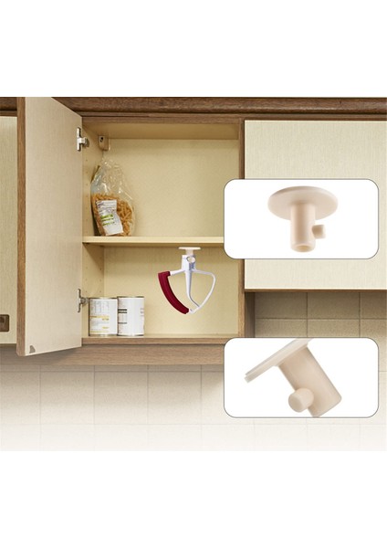 4 Parça Stand Mikser Tutucu, Vidalı Mikser Ataşmanlı Mutfak Saklama Düzenleyici Düzenleyici (Yurt Dışından) fiyatları