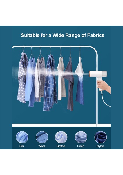 Giysiler Için Buharlı Ütü Taşınabilir Giysi Buharlı Ütü Hızlı Isınan Giysi Buharlı Ütü Giysiler Için Kırışıklıkları Giderir Abd Fişi (Yurt Dışından) fırsatları